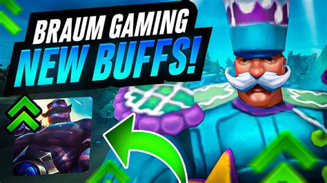 Braum Gameplay Massive Buffs Dominating The Rift In League Of Legends