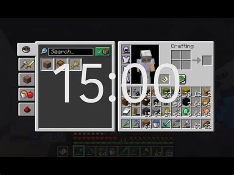 Minute Silent Timer Minecraft Theme Youtube