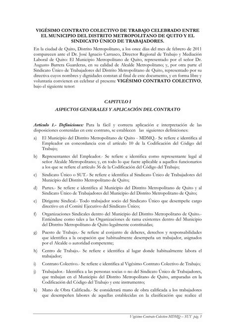 PDF Vigesimo Contrato Colectivo Y Anexos DOKUMEN TIPS