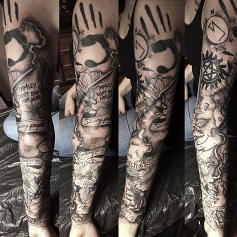 Pin On Tattoos Supernatural Tattoo Tattoos Sleeve Tattoos