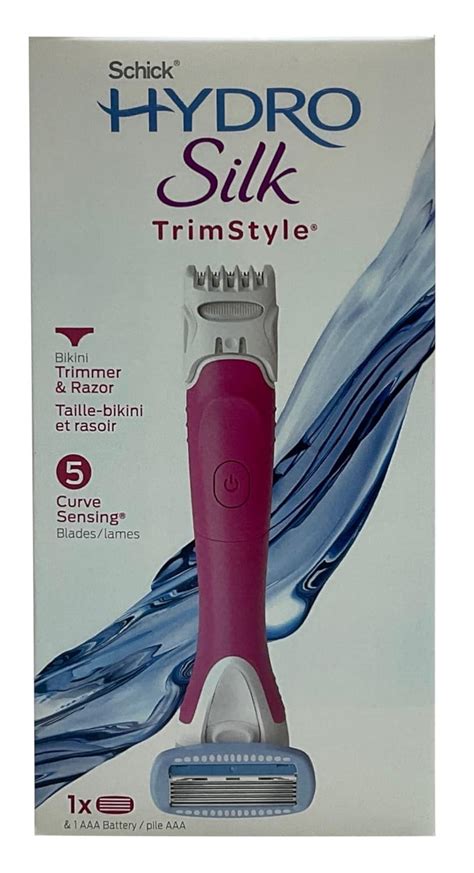 Amazon Schick Hydro Silk TrimStyle Moisturizing Razor For Women With Bikini Trimmer