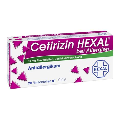 Cetirizin Hexal Bei Allergien Mg Shop Apotheke