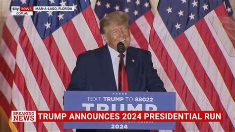 Donald Trump Announces 2024 Run Full Speech Roby Vinnie