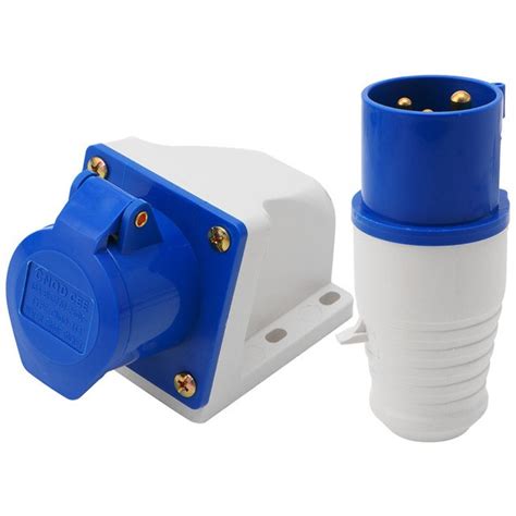 Industrial 16 Pin Plug And Socket At Rs 210 इंडस्ट्रियल प्लग In