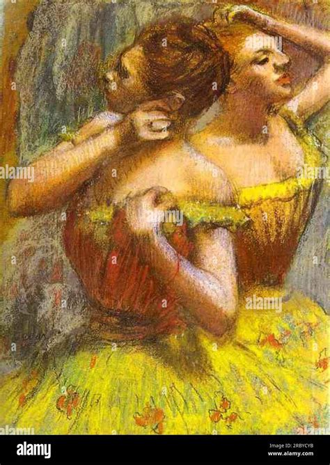 Two Dancers Pastel On Paper 1899 By Edgar Degas Stock Photo Alamy