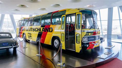 Colorful Mercedes Bus Is How World Cup Soccer Teams Traveled In