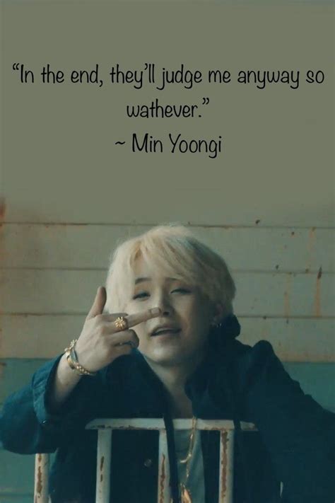 Suga Quotes Bts Lyrics Quotes Bts Quotes Inspirational Quotes