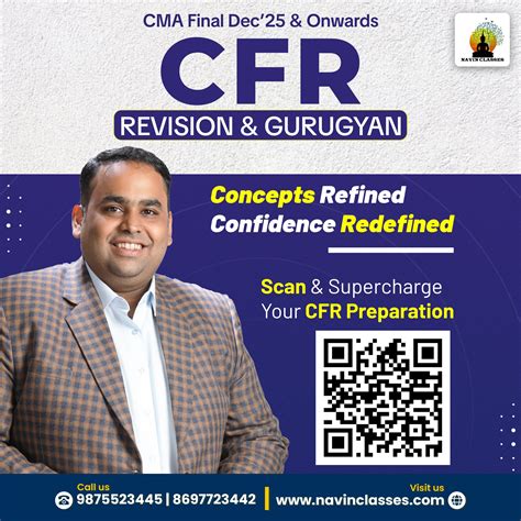 Navin - CMA Final CFR Revision - The Clarity You’ve Been Waiting For ...