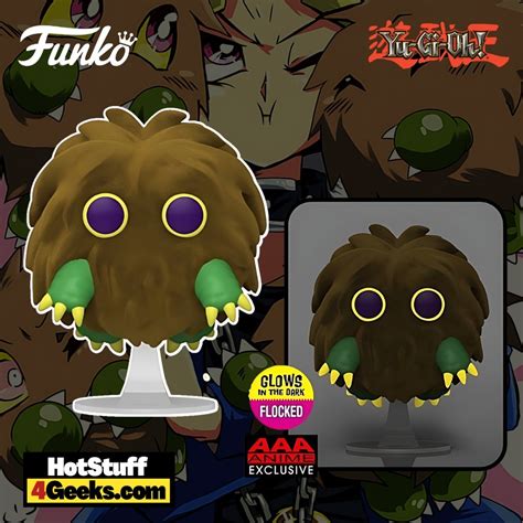 New Kuriboh Flocked Glow Funko Pop Aaa Exclusive