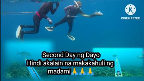 Second Day Ng Dayo Grabe Ang Nahuli Naming Isda Spearfishing Catch