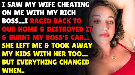 I Saw My Wife Cheating On Me With Rich Bosscheating Wife Stories Reddit Stories Audio