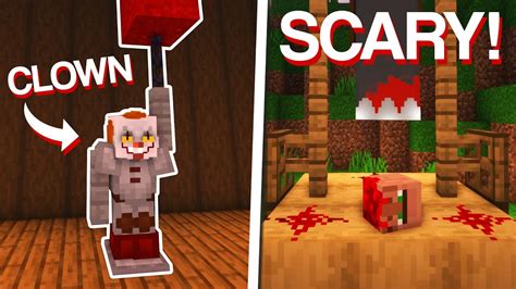 Minecraft 20 Spooky HALLOWEEN Build Hacks And Ideas YouTube