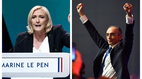 Replay Présidentielle 2022 Marine Le Pen Eric Zemmour Et Nicolas Dupont Aignan Obtiennent