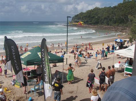 Noosa Heads Main Beach- opening of the new Surf club restaurant
