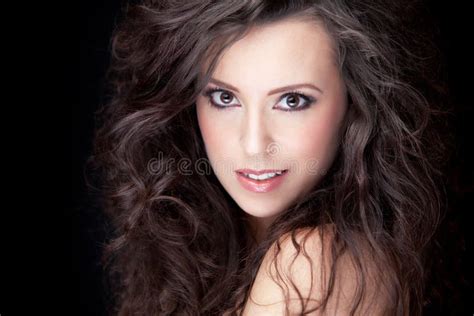 Brunette magnífico imagen de archivo Imagen de modelo 23128049