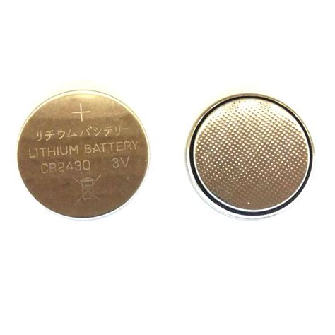 2pcs Lot Battery Cr2430 2430 3v Lithium Battery Coin Cell For Remote