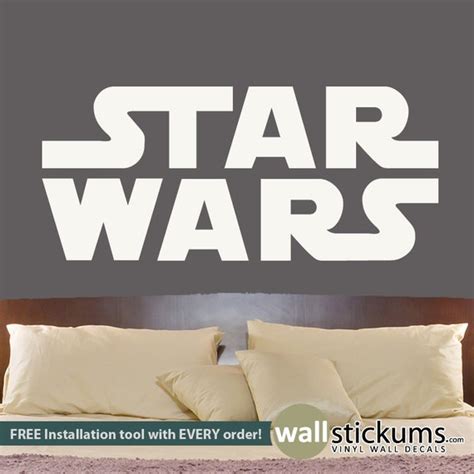 Star Wars Wall Decal Bedroom Wall Decor Vinyl Wall Art | Etsy