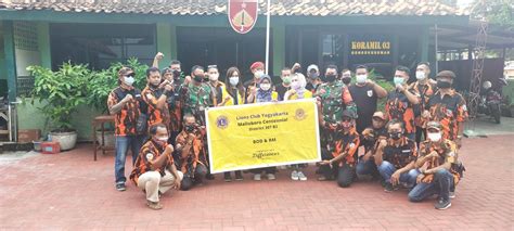 Kodim Kota Yogyakarta Koramil Gondokusuman Bersama Lions Club