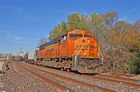 70mac In Charge Bnsf Sd70 Mac Rounds The Curve At Norma D Flickr