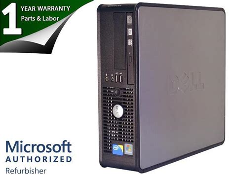 Refurbished Dell Optiplex Small Form Factor Desktop Pc Intel Core