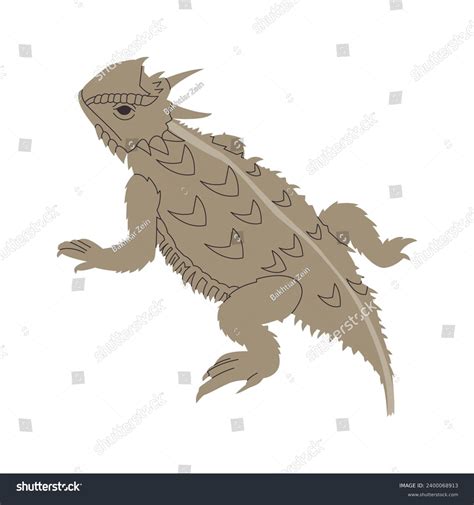 Wild Horny Toad Over Royalty Free Licensable Stock Illustrations Drawings Shutterstock