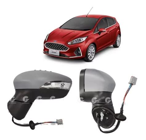 Espejo Ford Fiesta Kinetic Electrico Luz Giro Calefaccionado Envío gratis