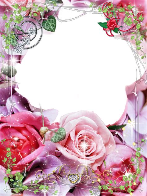 Frames Png Flores Imagens Png Fundo Transparente Gr Tis