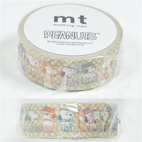 Mt Masking Tape X Peanuts Snoopy Mtpnut06 Snoopy Brothers 4971910287606