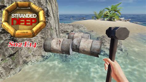 Stranded Deep Staffel 2 14 Bastelrunde Das Floß wird ausgebaut Let