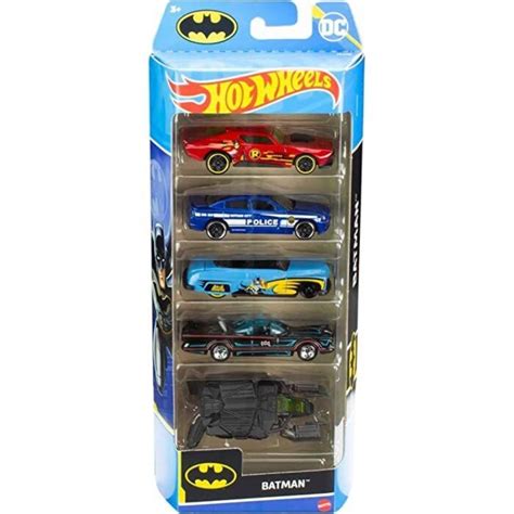 Mattel Hot Wheels Dc Batman Vehicle Gift Set Argosytoys Co Uk