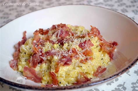 Ma Cuisine Au Fil De Mes Id Es Risotto Fa On Carbonara