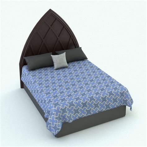 Gothic Queen Size Bed Frame – Hanaposy