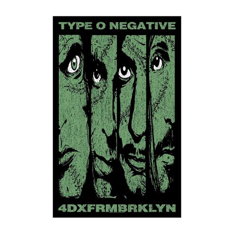 Official Type O Negative "4DXFRMBRKLYN " Poster – Massacre Merch