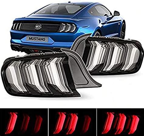 Amazon Fione Led Tail Lights Assembly Compatible With Ford Mustang