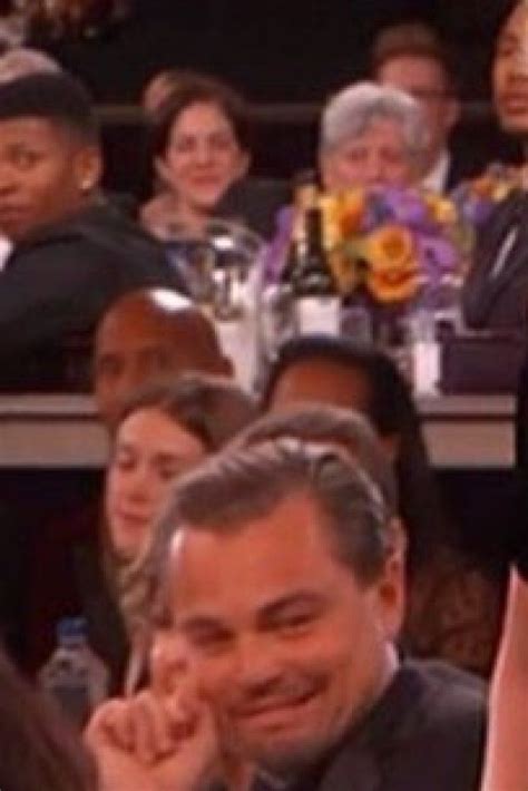 Leonardo Dicaprio Wins A Golden Globe Reacts To Lady Gagas Victory In