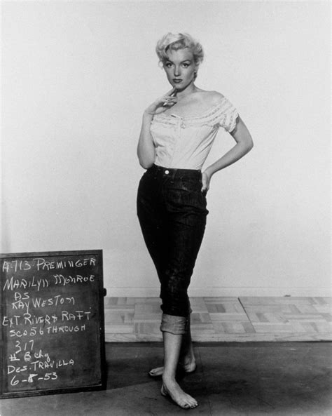 Marilyn Monroe In A Costume Test For River Of No Return 1954 Estilo