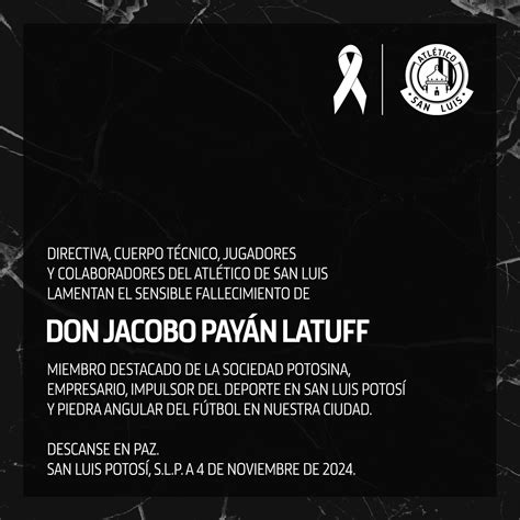 Liga MX 2024: Muere Jacobo Payán, copropietario de Atlético San Luis