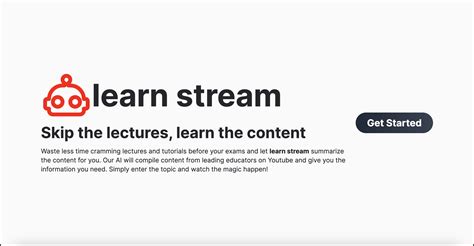 learn stream | Devpost