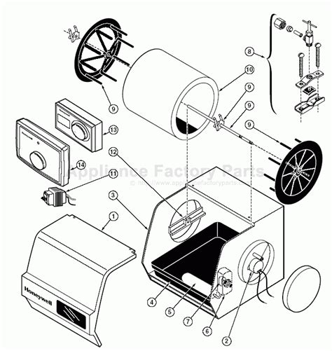 Honeywell Whole House Humidifier Parts