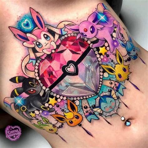 Cute Pokemon Tattoo Idee Per Tatuaggi Tatuaggio Pokemon Tatuaggi