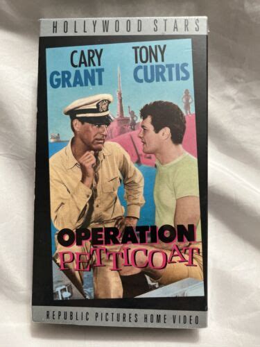 Operation Petticoat Vhs Cary Grant Tony Curtis New Sealed