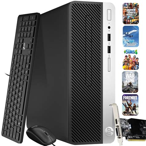 Restored HP G3 Gaming Desktop Computer PC SFF Intel Quad Core i7-6700 ...