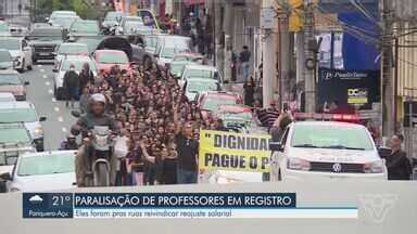 Jornal Tribuna 2ª Edição Professores da rede municipal de Registro