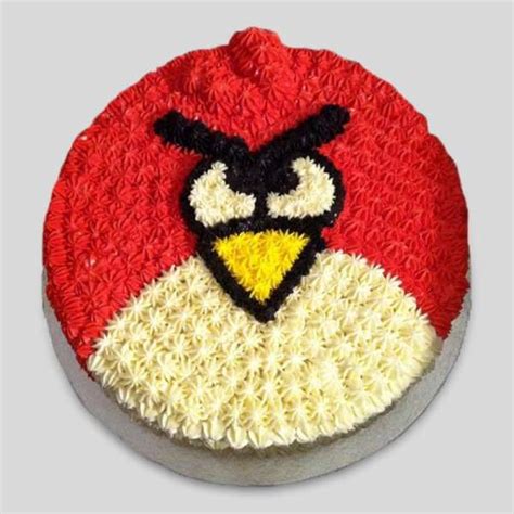 Angry Bird Theme Cake Luv Flower And Cake