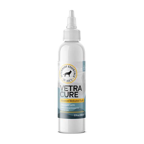 VetraCure Advanced Medicated Flush - Dog and Cat Ear Cleaner – Dr. Boe