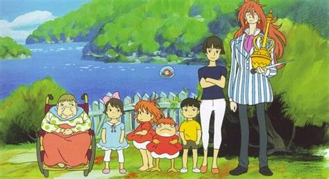 Studio Ghibli Gake No Ue No Ponyo Sousuke Ponyo Fujimoto Ponyo