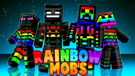 Rainbow Mobs By Doctor Benx Minecraft Skin Pack Minecraft Bedrock Marketplace Explorer