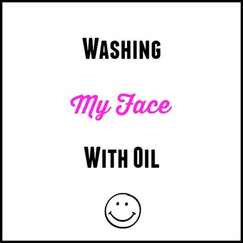 Washing Your Face With Oil » Thrifty Little Mom