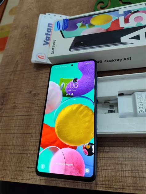 Samsung a51 128 gb 6 RAM orijinal Türkiye - Akıllı Telefon - 1673860071