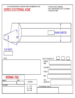 Fillable Online Series External Acme Internal Tool Fax Email Print